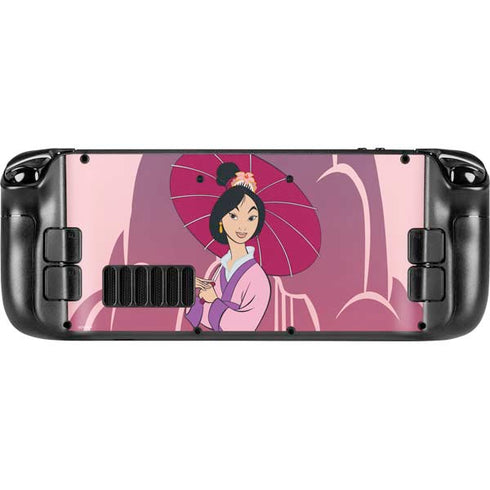Disney Mulan with Umbrella Steam Deck Handheld Gaming Computer Skin